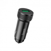 Автомобильное зарядное устройство 1USB Hoco Z49A Level QC3.0 Black Автомобильное зарядное устройство 1USB Hoco Z49A Level QC3.0 Black