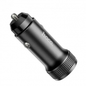 Автомобильное зарядное устройство 1USB Hoco Z49A Level QC3.0 Black Автомобильное зарядное устройство 1USB Hoco Z49A Level QC3.0 Black