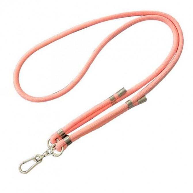 Шнурок для телефону (8mm) 150см (Pink)-1