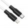 Кабель Hoco X21 Plus Type-C to Lightning 20W Black/White 1m