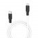 Кабель Hoco X21 Plus Type-C to Lightning 20W Black/White 1m