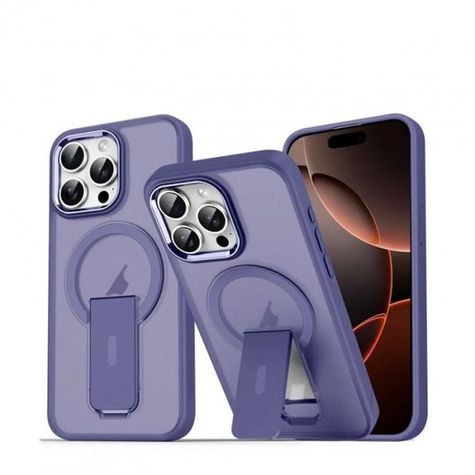 Чохол Cosmic Magnetic Stand for Apple iPhone 16 Purple