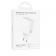 Сетевое зарядное устройство 1Type-C Hoco C162A PD40W/3A White + Type-C to Type-C