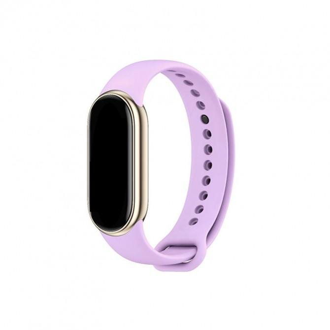 Ремінець для браслета Mi Band 8/9 (Silicon) Lilac