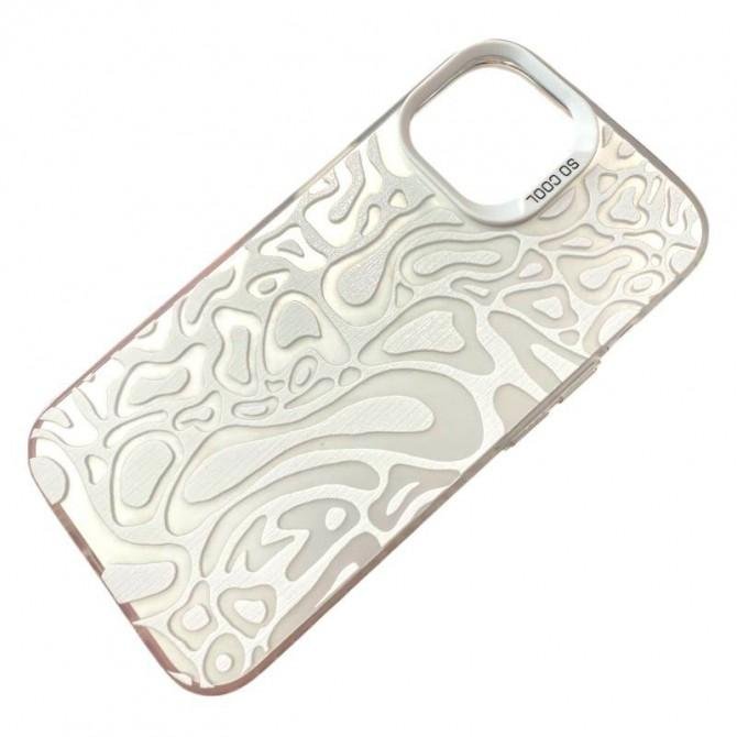 Чохол-накладка Colorful Circles для iPhone 15 White-1