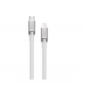 Кабель USB WALKER C915 Type-C to Lightning White Кабель USB WALKER C915 Type-C to Lightning White