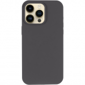 Силиконовый чехол для iPhone 12 Pro/12 Темно-серый FULL (NO LOGO)