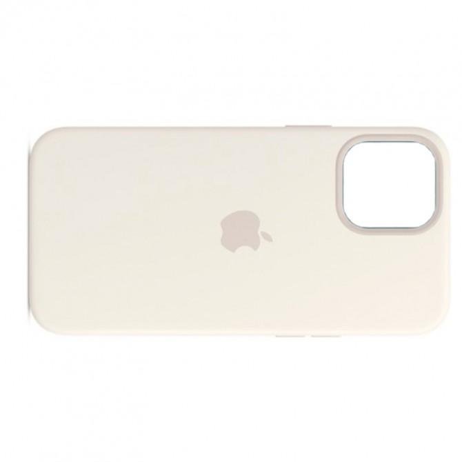 Оригинальный силиконовый чехол для iPhone 14 Pro White FULL-1