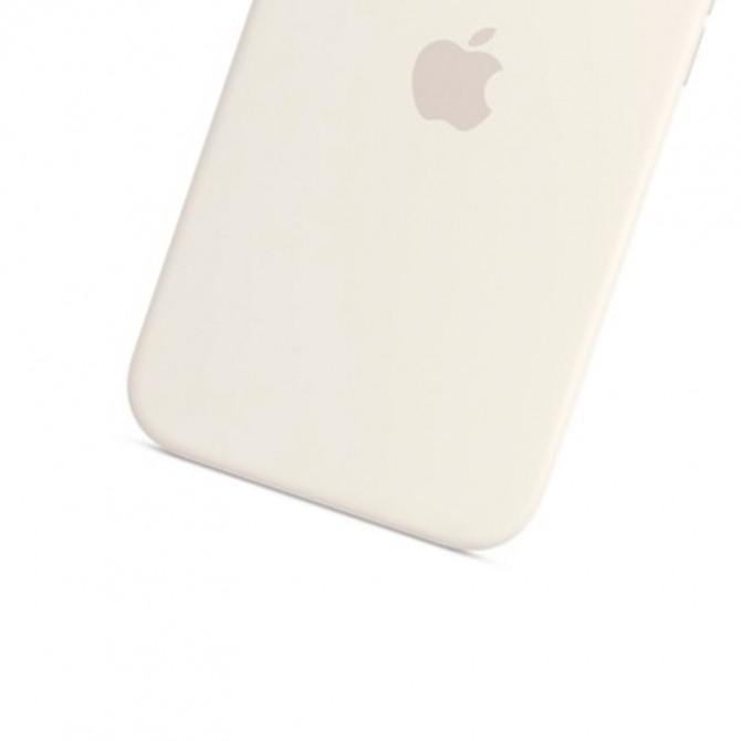 Оригинальный силиконовый чехол для iPhone 14 Pro White FULL-3