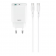 Мережевий зарядний пристрій XO CE29 20W/1 USB-C White + Type-C to Type-C Cable