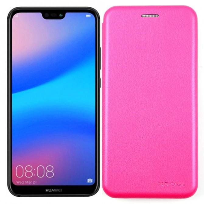 Чехол книжка U-Like Best для Huawei P20 Lite Pink