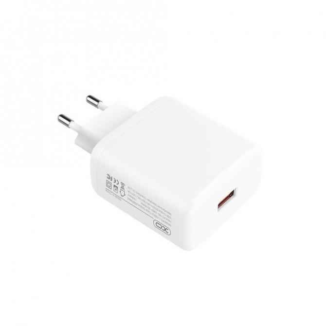 Мережевий зарядний пристрій XO L79 4A/1USB 40W White-1