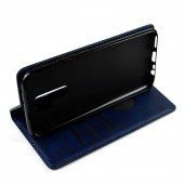 Чехол-книжка Lines Leather for Xiaomi Mi 10T Lite Blue Чехол-книжка Lines Leather for Xiaomi Mi 10T Lite Blue