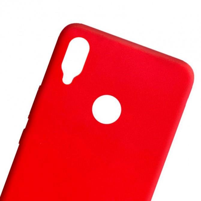 Силиконовый чехол Candy для Xiaomi Redmi Note 7 Красный-1