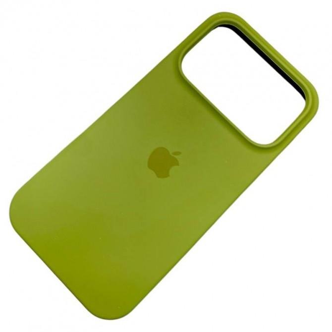 Силіконовий чохол для iPhone 17 Pro Max Dark Olive FULL-4