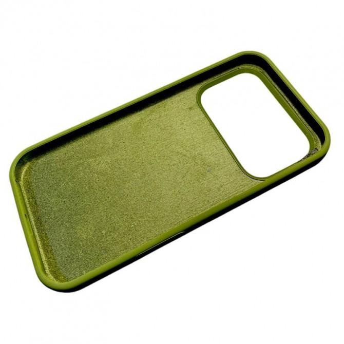 Силіконовий чохол для iPhone 17 Pro Max Dark Olive FULL-6
