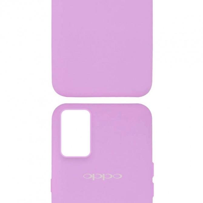 Чехол-накладка Original Soft Case Oppo A74 Сиреневый FULL-2