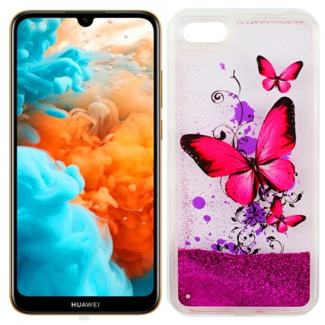 Чохол U-Like Aqua Case для Huawei Y6 Pro Метелик