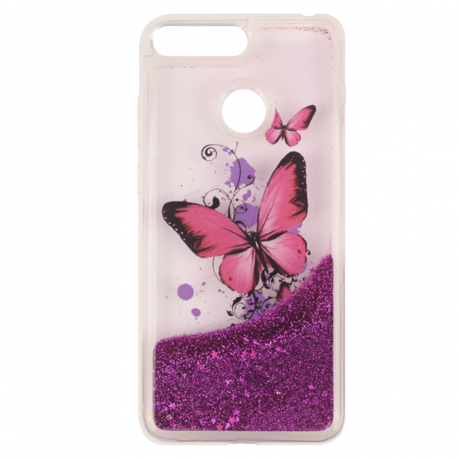 Чохол U-Like Aqua Case для Huawei Y6 Prime 2018 Метелик-1