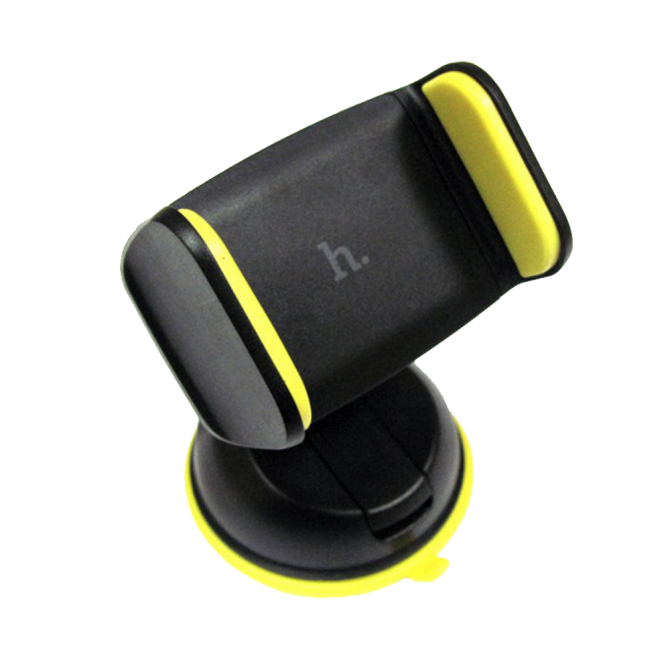 Автотримач Hoco CA5 Чорний/Жовтий-1