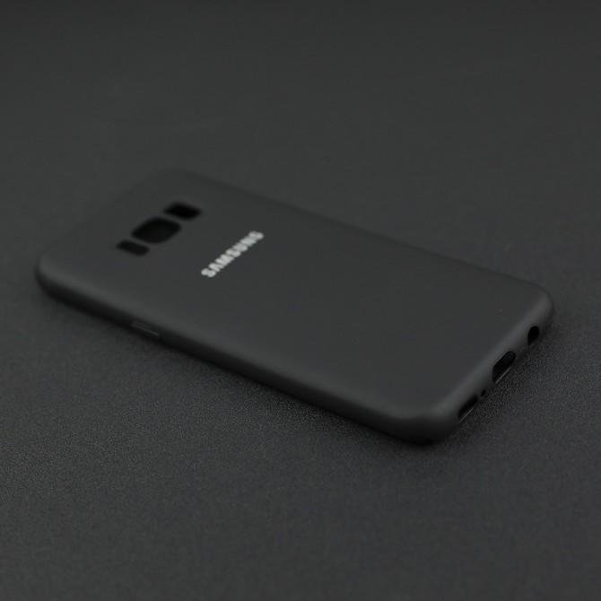 Чехол Soft Case для Samsung G955 Galaxy S8 Plus Чёрный FULL-4