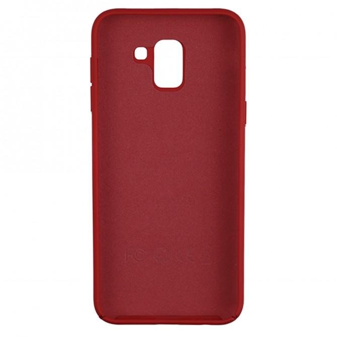 Чохол Soft Case для Samsung J6 2018 Червоний FULL-2
