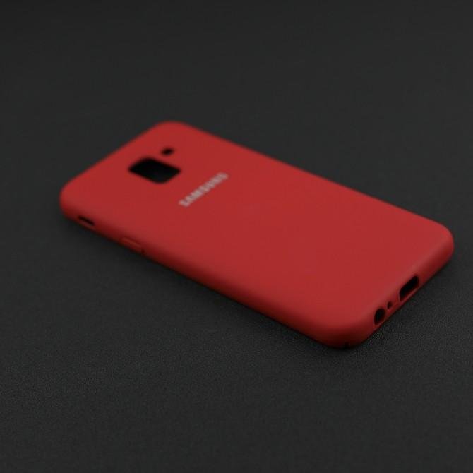 Чохол Soft Case для Samsung J6 2018 Червоний FULL-4