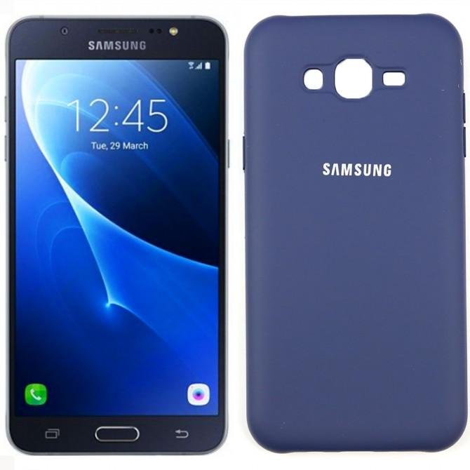Чехол Soft Case для Samsung J510 (J5-2016) Синий FULL