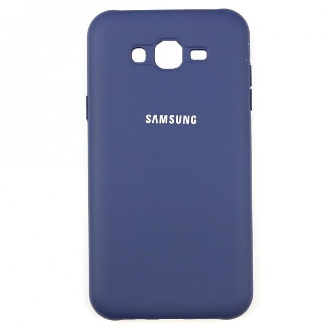 Чехол Soft Case для Samsung J510 (J5-2016) Синий FULL-1
