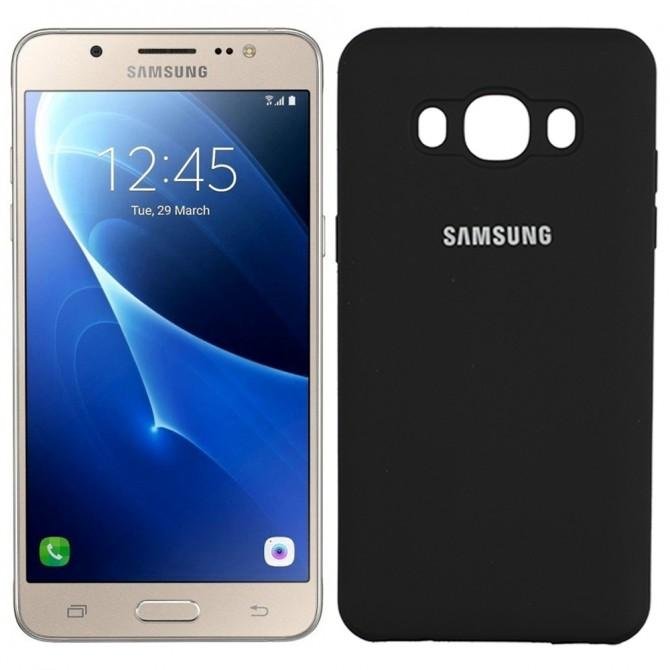 Чехол Soft Case для Samsung J510 (J5-2016) Чёрный FULL