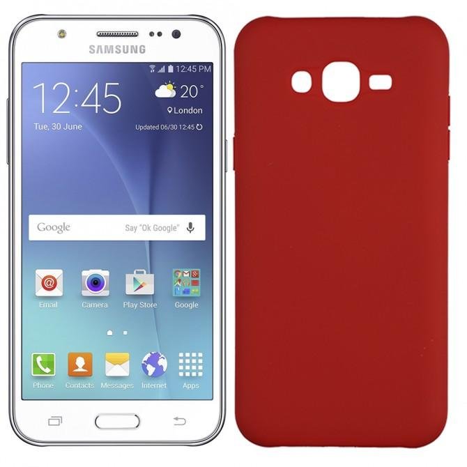 Чохол Soft Case для Samsung J700 Червоний FULL