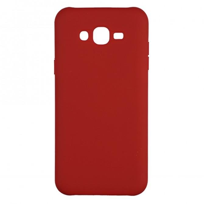 Чохол Soft Case для Samsung J700 Червоний FULL-1