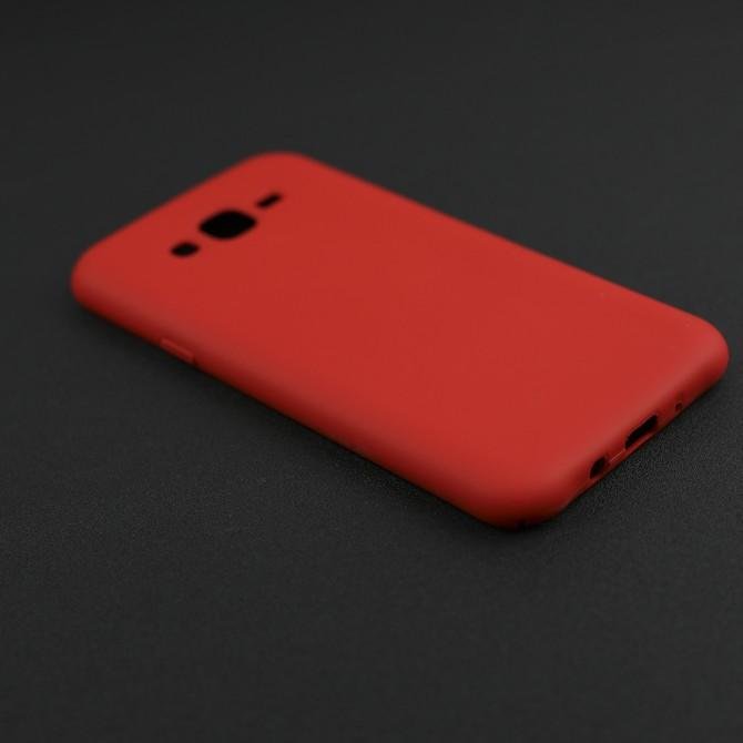 Чохол Soft Case для Samsung J700 Червоний FULL-4