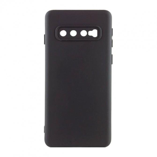 Чехол Soft Case для Samsung G973 Galaxy S10 Чёрный FULL