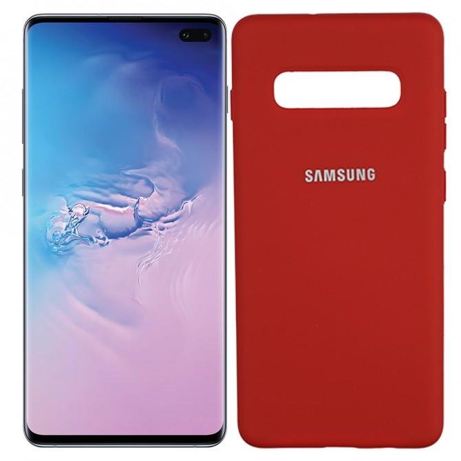 Чехол Soft Case для Samsung G973 Galaxy S10 Красный FULL