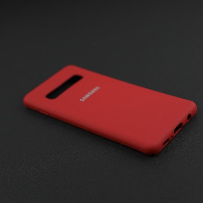 Чехол Soft Case для Samsung G973 Galaxy S10 Красный FULL-4