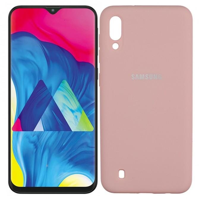 Чохол Soft Case Samsung M105 Galaxy M10 Рожевий FULL