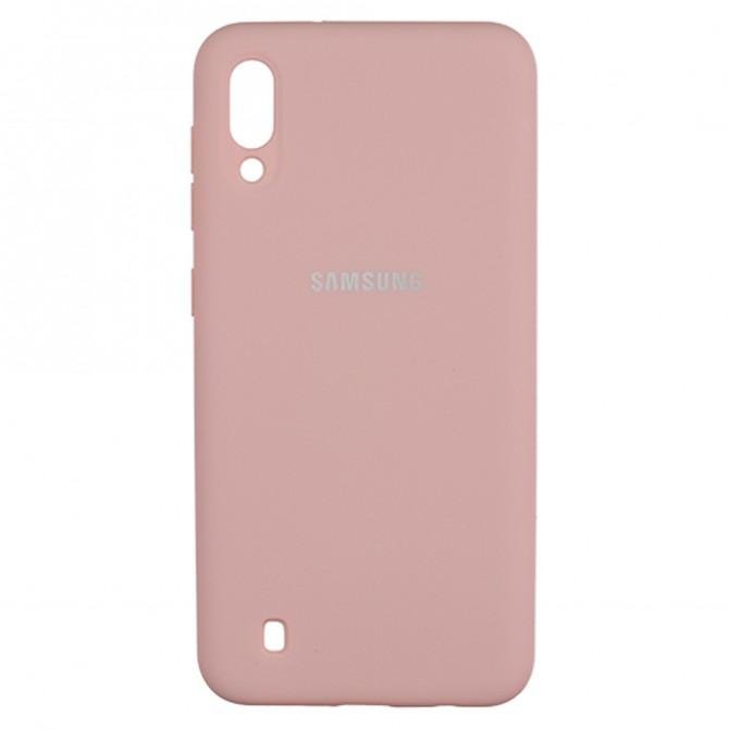 Чохол Soft Case Samsung M105 Galaxy M10 Рожевий FULL-1