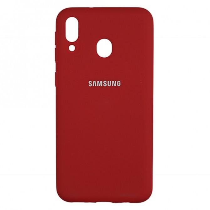 Чохол Soft Case для Samsung M205 Galaxy M20 Червоний FULL-1