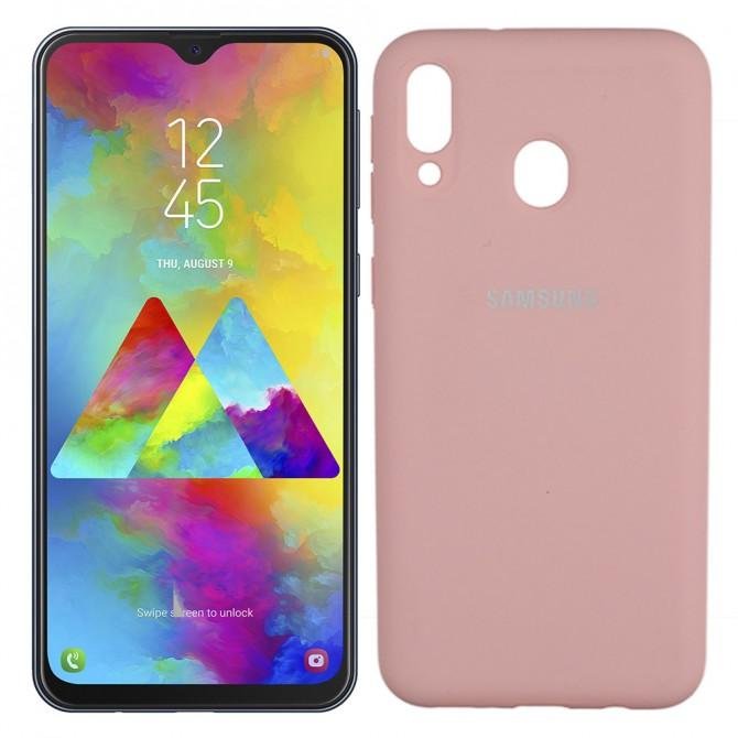 Чохол Soft Case для Samsung M205 Galaxy M20 Рожевий FULL