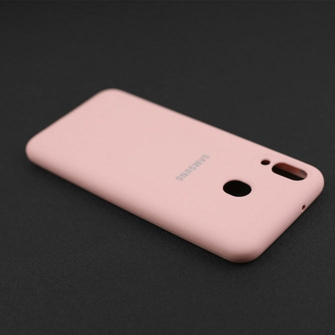 Чохол Soft Case для Samsung M205 Galaxy M20 Рожевий FULL-3