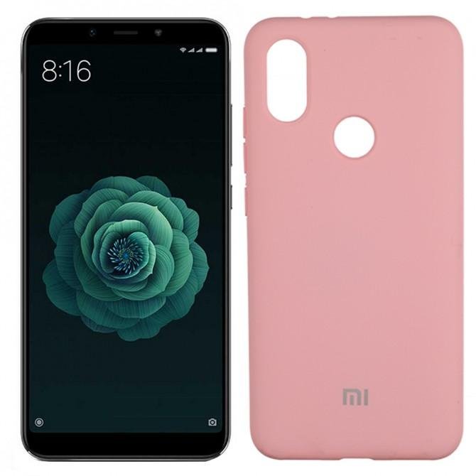 Чохол Soft Case для Xiaomi Mi6x/Mi A2 Рожевий FULL
