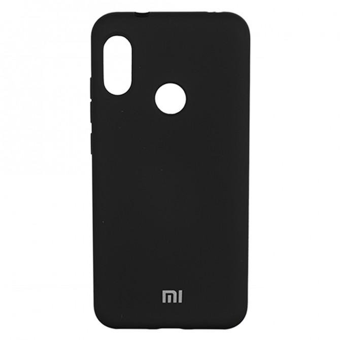 Чохол Soft Case для Xiaomi Mi6x/Mi A2 Чорний FULL-1