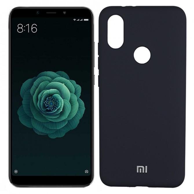 Чехол Soft Case для Xiaomi Mi6x/Mi A2 Синий FULL