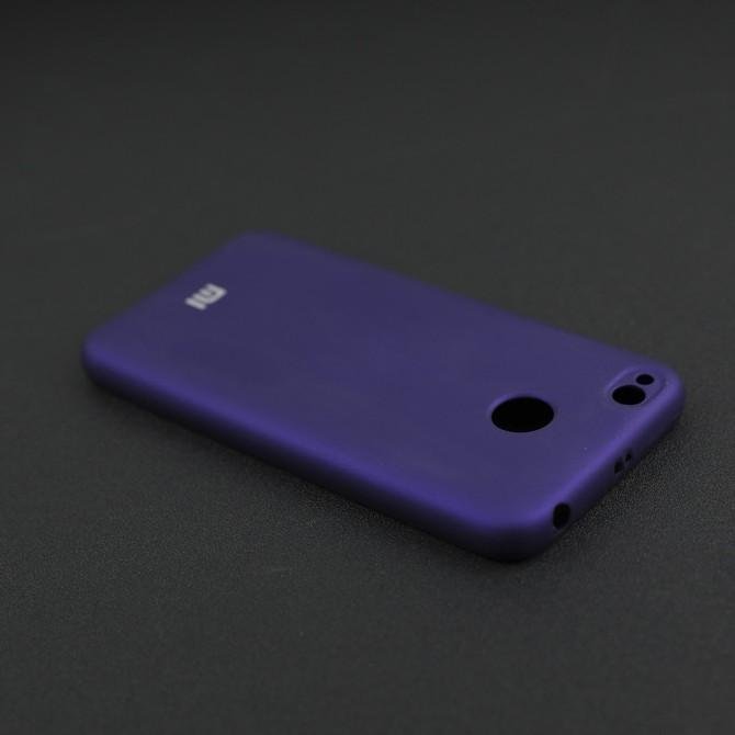 Чохол Soft Case для Xiaomi Redmi 4x Фіолетовий FULL-4