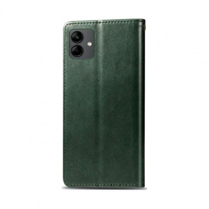 Чехол-книжка GETMAN Gallant for Samsung A05 Green-1