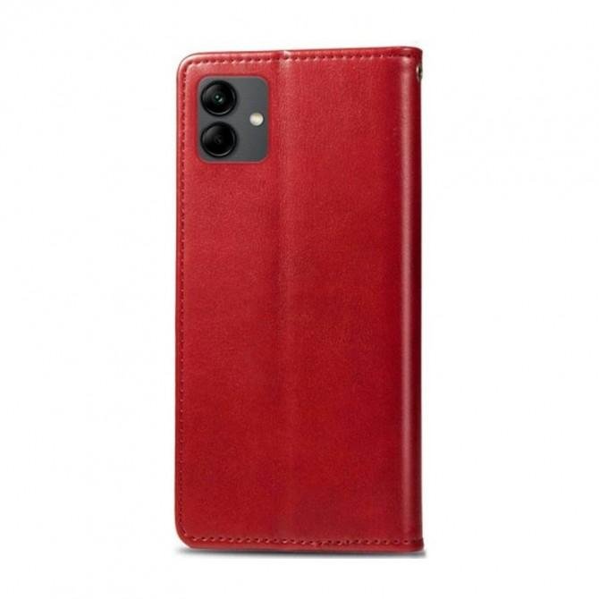 Чехол-книжка GETMAN Gallant for Samsung A05 Red-1