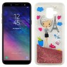 Чохол U-Like Aqua Case для Samsung A6 2018 (A600) Леді