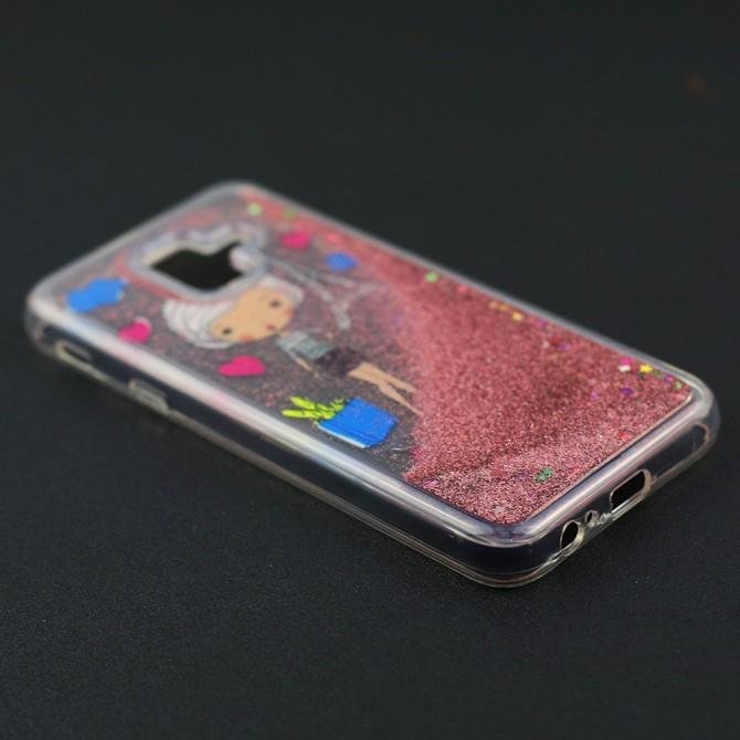 Чохол U-Like Aqua Case для Samsung A6 2018 (A600) Леді-3