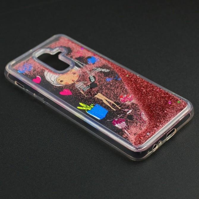 Чохол U-Like Aqua Case для Samsung A605 Galaxy A6 Plus 2018 Леді-3